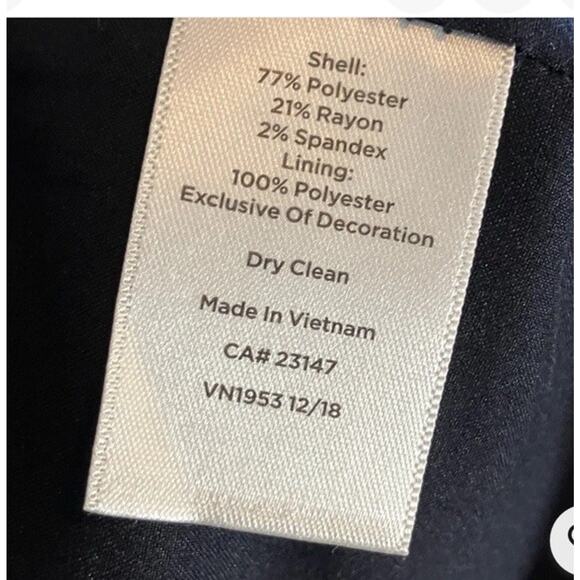 Talbot's Womens Jacket Size S "Ottoman" Sweater Jacket Navy/White Stripe - Picture 8 of 8